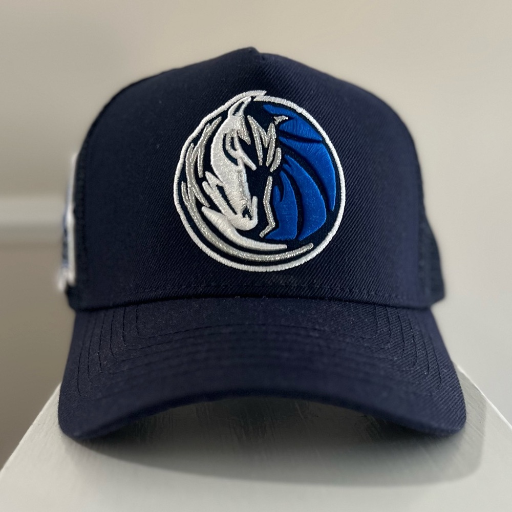 Dallas Mavericks City Edition Pinch Front Snapback Cap!